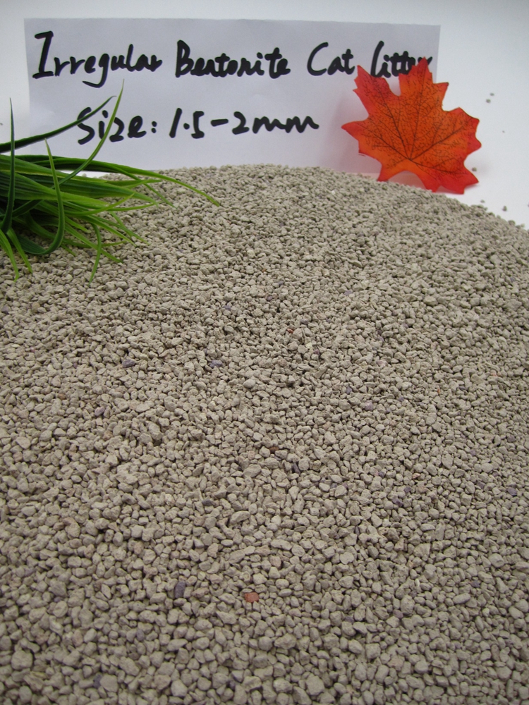 Hot Sale Bentonite Cat Litter 1.5-2mm